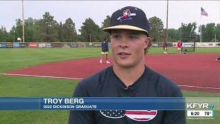 Sports Spotlight: Troy Berg and Kobe Krenz playing at home for the Badlands Big Sticks