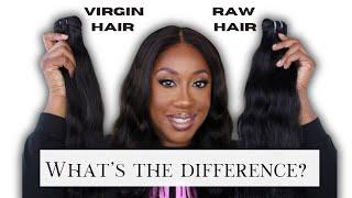 Virgin, Remy Virgin and Raw Hair Bundles...WHAT'S THE  DIFFERENCE??