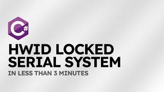 How to Make a HWID Login System In C# (Under 3 Minutes!) 