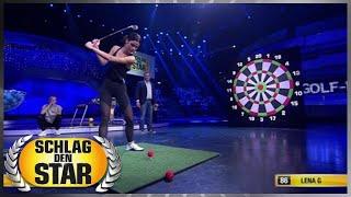 Golf-Darts | Lena Meyer-Landrut vs. Lena Gercke | Spiel 13 | Schlag den Star