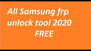 all samsung frp unlock tool 2020