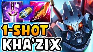 KHA'ZIX 1-SHOTS ARE BACK!!! (riot just buffed him)