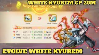 BUILD & EVOLVE WHITE KYUREM CP TEMBUS 20 MILLION  POCKET INCOMING P-SERVER