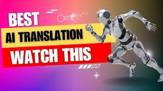 ai translation tool