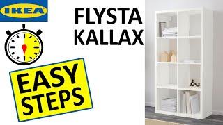 How to assemble Ikea FLYSTA Shelving Unit in under 30 minutes