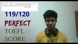 HOW I SCORED 119 ON THE TOEFL - MY SCORE & MATERIAL - DON'T GO TO COACHINGS!