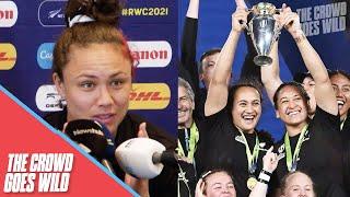 The Ruby Tui moment explaining what the Black Ferns achieved at the 2021 Women's Rugby World Cup