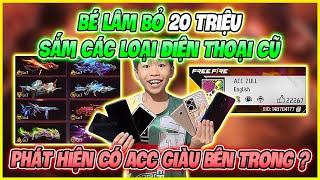 Bé Lâm Bỏ 20 Triệu Sắm Các Loại Điện Thoại Cũ, Phát Hiện Acc Cực Giàu Bên Trong ?