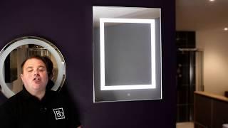 Premier Level Backlit Bathroom mirror with Motion Sensor