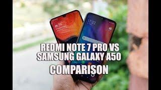 Redmi Note 7 Pro vs Samsung Galaxy A50 Comparison