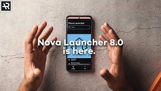 The new Nova 8 Beta is BETTER than you think - Nova Launcher 8 Review!