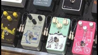 NAMM '18 - Animals Pedal 1927 Home Run King Compressor, Rover Fuzz, and Major Overdrive Demos