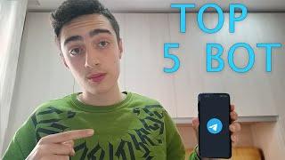 TOP 5 Migliori BOT TELEGRAM