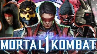 Mortal Kombat 1 - The Takeda And Kenshi Takahashi Lineage! Sento And Bloodline!