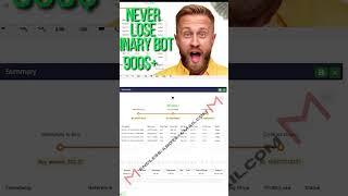 NEVER LOSE BINARY BOT 2023 | NO LOSS BINARY BOT | DERIV BOT NO LOSS HINDI