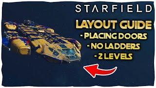 Placing Doors, Loops and Removing Ladders - Starfield Ship Layout Guide