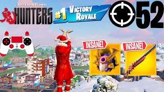 52 Elimination Solo Vs Squads Gameplay Wins (Fortnite Chapter 6 Season 1 PS4 Controller)