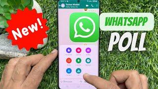 How to Create Poll on WhatsApp | WhatsApp New Update | Whatsapp Poll