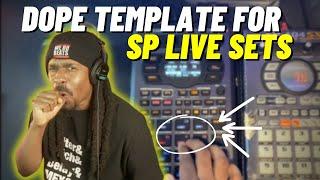 Sp-404mk2 Super Easy Live Performance Template