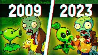 Эволюция «Plants vs. Zombies» (2009-2023)