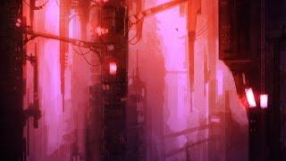 Photoshop Speedpaint - Cyberpunk City Concept Art