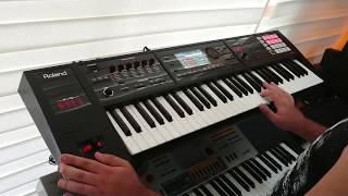 Radio & Ausländer Keyboard Cover ( Some Rammstein Keyboard Parts With Roland Fa-06 )