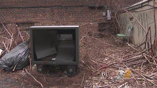 CBS2 Demands Answers As $3 Million Lot In Nutley Remains Undeveloped, Gathers Garbage