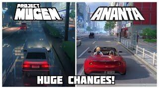 Ananta (Project Mugen) Before and After