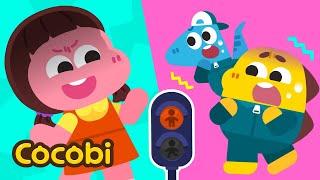 Red Light Green Light | Song for Kids | Cocobi