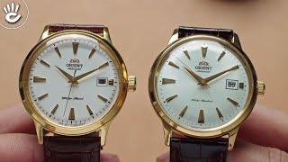 Phân biệt thật giả Orient Bambino bằng mắt thường