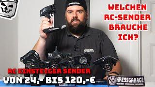 Einsteiger RC Sender von 24 bis 120 Euro Vorstellung für Anfänger - Mein RC-Einstieg Fernsteuerung