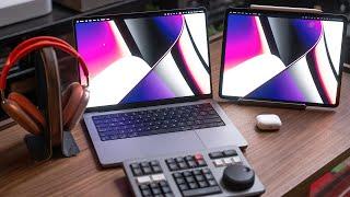 The Ultimate 2022 M1 Pro Desk Setup - Dual XDR Displays