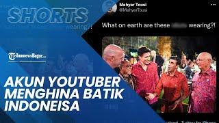 Viral Seorang YouTuber Hina Batik Indonesia yang Dipakai Delegasi KTT G20, Sosoknya Kini Dikecam!