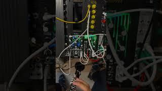 Clarinet x Eurorack Journal: Clarinet with Wasp filter frequency ornaments