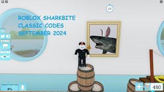 Roblox Sharkbite Classic Codes September 2024