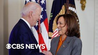 Biden endorses Kamala Harris for president after dropping out of 2024 race