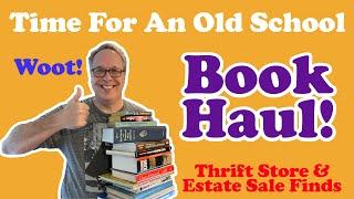 Old School Book Haul (and a few Magazine finds to boot)!  Thrift Store & Estate Sale Finds & Comps!