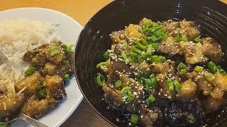 Stir Fried Eggplant Recipe)aik unique style main jhatpat me tayiar (aik light meal enjoy with rice 