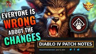 Diablo 4 14.3 Patch notes - Druid player loses remaining hair - Season 4