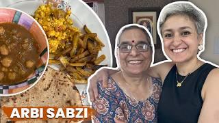 ARBI KI SABZI - A delicious vegetarian dish that you MUST try!