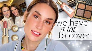 TRYING NEW MAKEUP (and we need to catch up) | Lisa Eldridge Rouge Experience, Vieve & MORE!