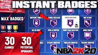 * NEW * NBA 2K20 INSTANT BADGE GLITCH! AFTER HOTFIX 1.08 & PATCH! PS4,XBOX,PC, (NBA 2K20)