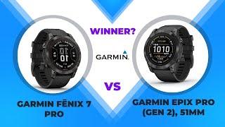 GARMIN FENIX 7 PRO SERIES VS EPIX PRO (GEN 2) SERIES | 5-minute Tech Clash