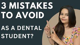 You will REGRET not watching this in dental school || BDS student life ||