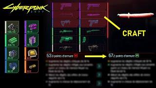 LES BASES : Le Crafting et l'Amélioration | CyberPunk 2077