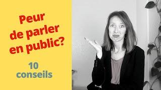 Fear of public speaking? | 10 PRACTICAL TIPS