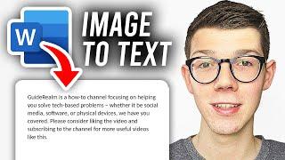 How To Convert Image To Text In Word - Full Guide