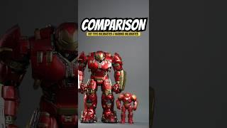 Comparison: Hot Toys Iron Man Hulkbuster v Hasbro Marvel Legends Hulkbuster #ironman #marvel l