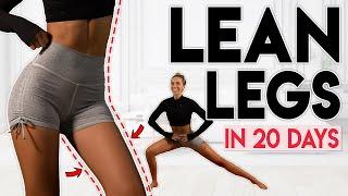 LEAN LEGS in 20 Days (lose leg & thigh fat) | 10 min Home Workout