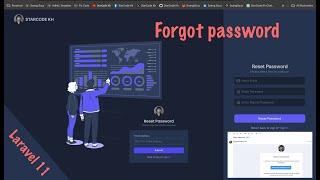 Show Forgot password Laravel 11 | with Template Admin